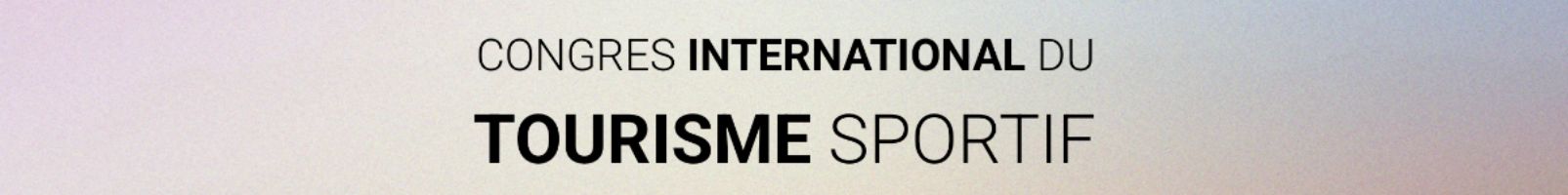 Congrès International du Tourisme Sportif